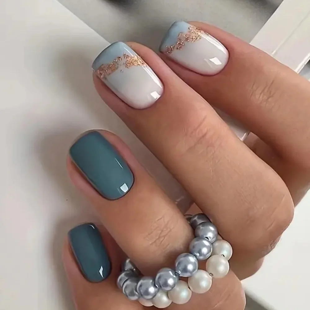 24 Pieces Fake Press On Nails